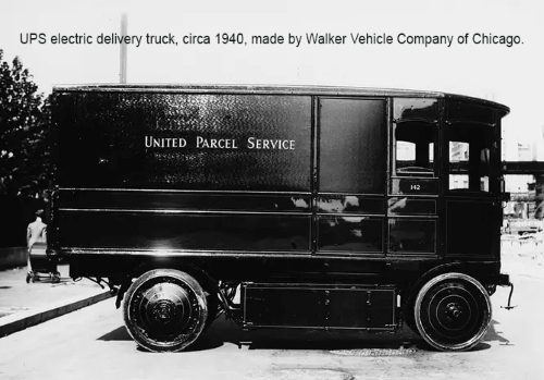 UPSElectric Truck, 1940