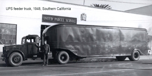 UPS Feeder Truck, 1948