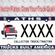 Does Your Historic Truck Qualify for Collector Plates?